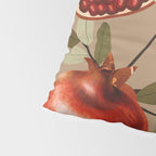 Pomegranate Botanical Art 1 Pillow Sham Gallery Image 4