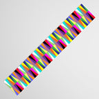 Colourful Geometric Diamonds Pattern No 1 Multicolors Table Runner Gallery Image 3