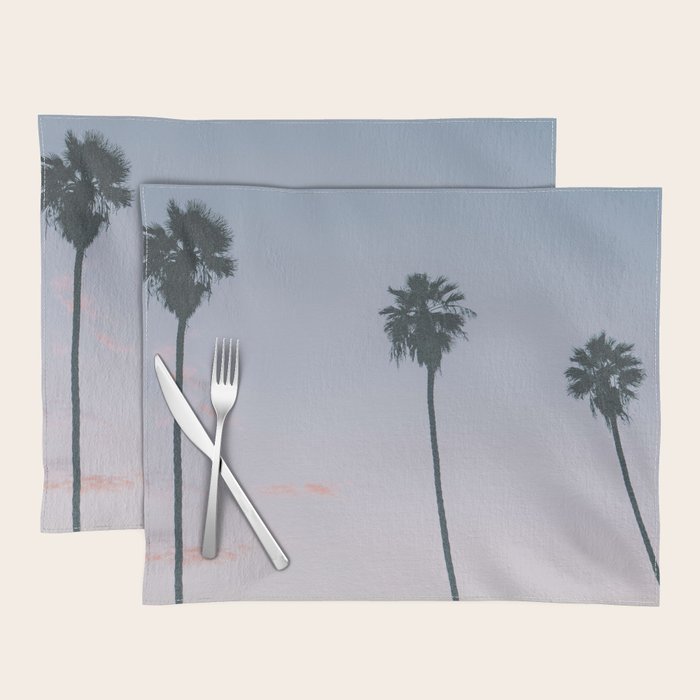 palm trees sunset iv Placemat Gallery Image 1