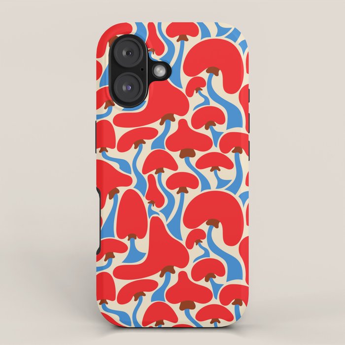 Groovy Mushrooms iPhone Case Gallery Image 1