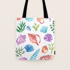Seashells Tote Bag Gallery Image 1