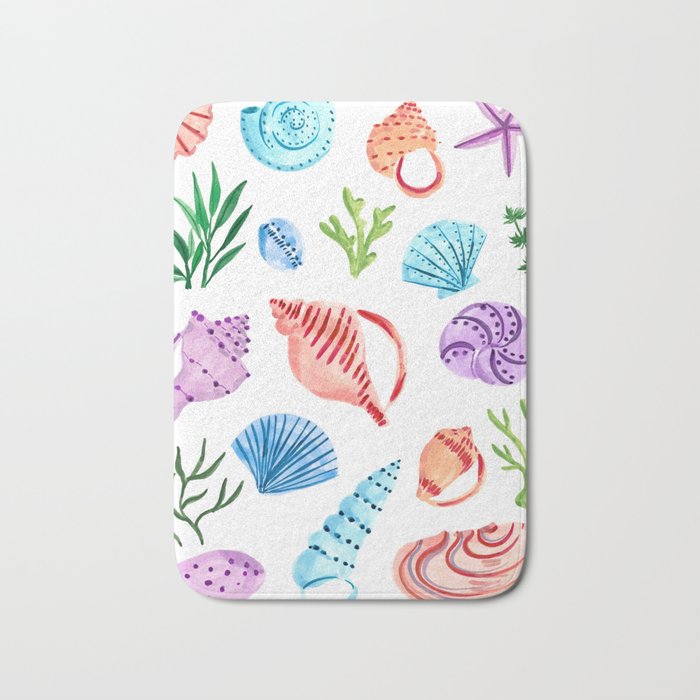 Seashells Bath Mat Gallery Image 1