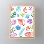 Seashells Mini Art Print Gallery Image 1