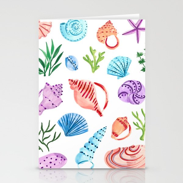 Seashells Stationery Card Gallery Image 1