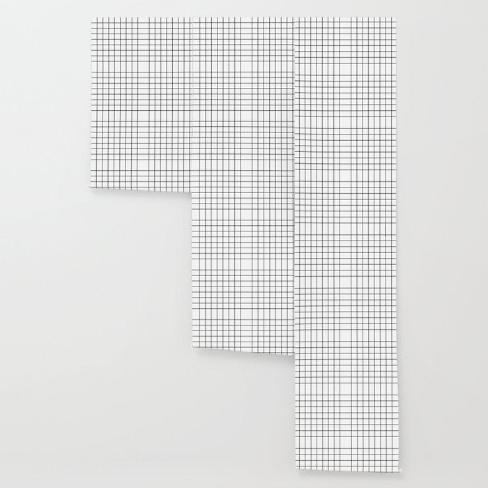 Black and White Grid Wallpaper Gallery Image 3