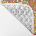 Spring in Retro Bath Mat Gallery Image 2