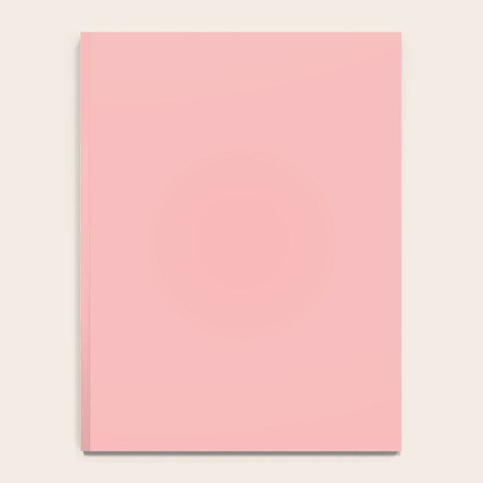 Blush Pink Solid for Pink and Orange Collection Notebook Gallery Image 4