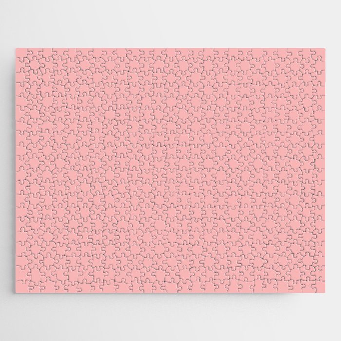 Blush Pink Solid for Pink and Orange Collection Jigsaw Puzzle Gallery Image 1