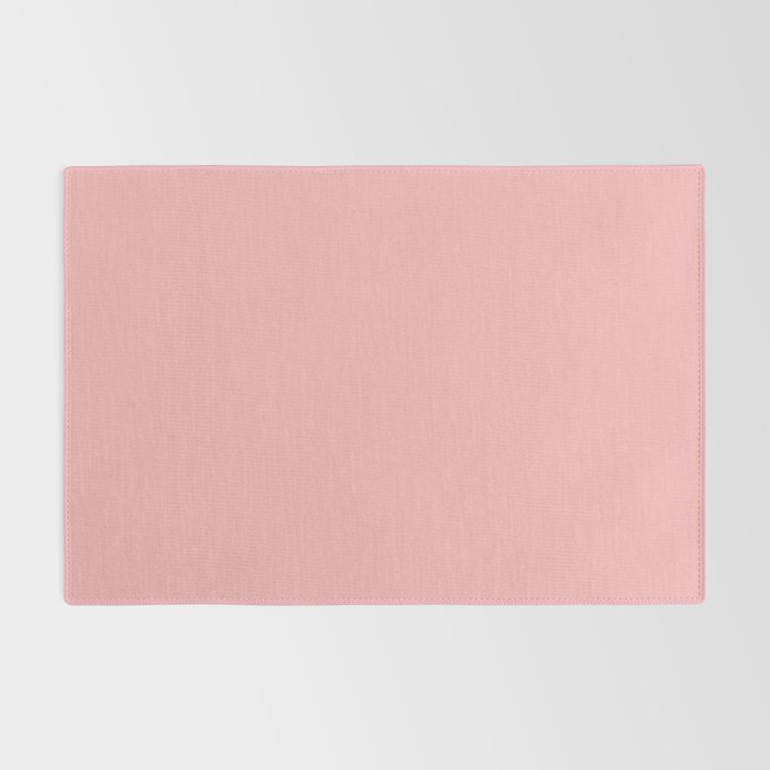 Blush Pink Solid for Pink and Orange Collection Rug Gallery Image 2
