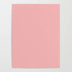 Blush Pink Solid for Pink and Orange Collection Poster Gallery Image 4