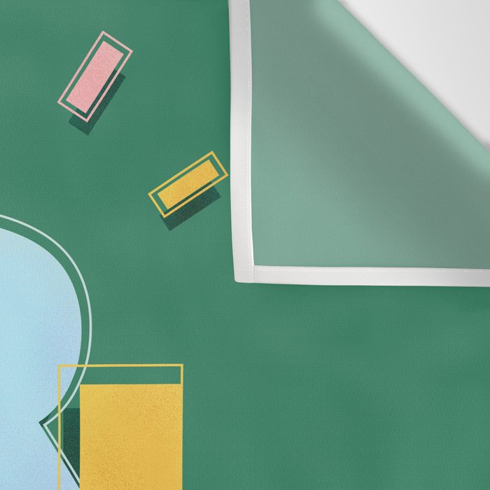 GIRL POWER - green Wall Tapestry Gallery Image 3