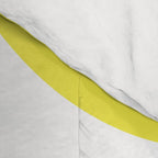 Bold Minimalism CLXXVII Bright Yellow & White Comforter Gallery Image 4