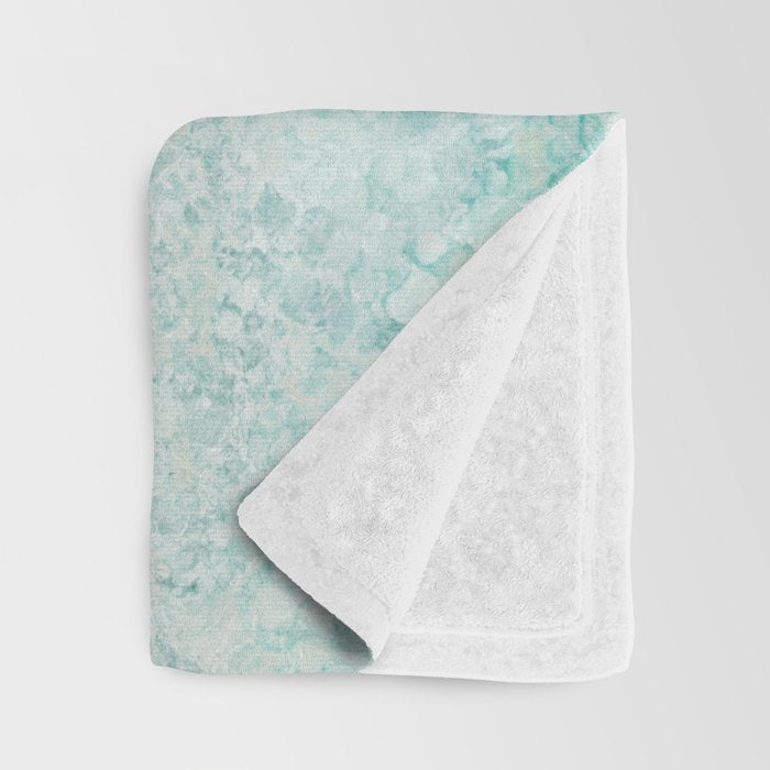 Surfer Print, Surfing Beach Print, Beach Print, Aerial Beach Surfboard Wall Art Print, Beach Photography, Summer Vibes, Minimalism Art Print Throw Blanket Gallery Image 3