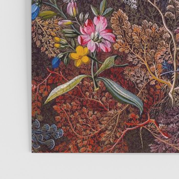 Gothic Floral Antique Textile Design 1788 William Kilburn Poster Gallery Image 3