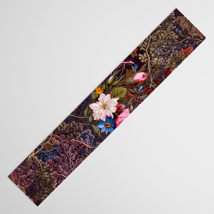 Gothic Floral Antique Textile Design 1788 William Kilburn Table Runner Gallery Image 3
