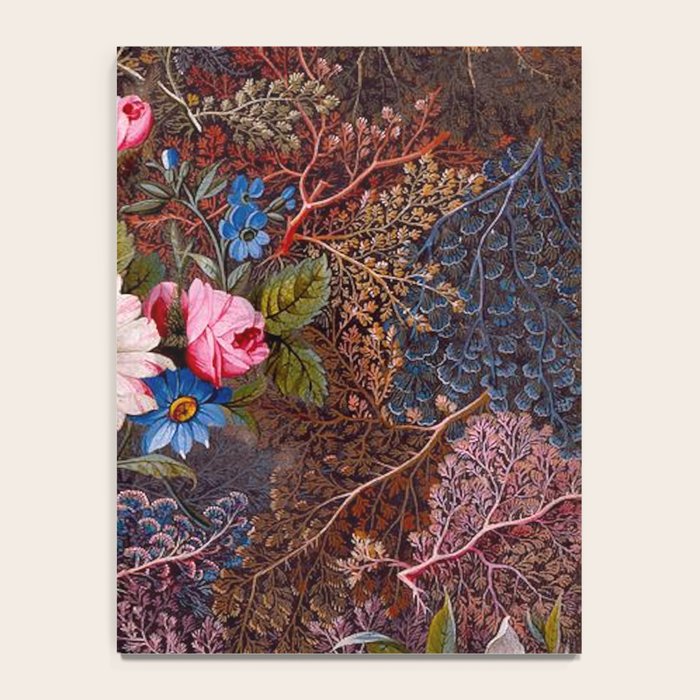 Gothic Floral Antique Textile Design 1788 William Kilburn Notebook Gallery Image 4