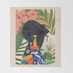 Tropical Peace 2 Throw Blanket Gallery Image 2