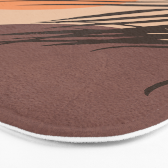 Abstract Plant 01 Bath Mat Gallery Image 3