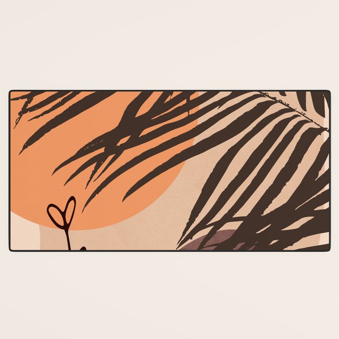 Abstract Plant 01 Desk Mat Gallery Image 3