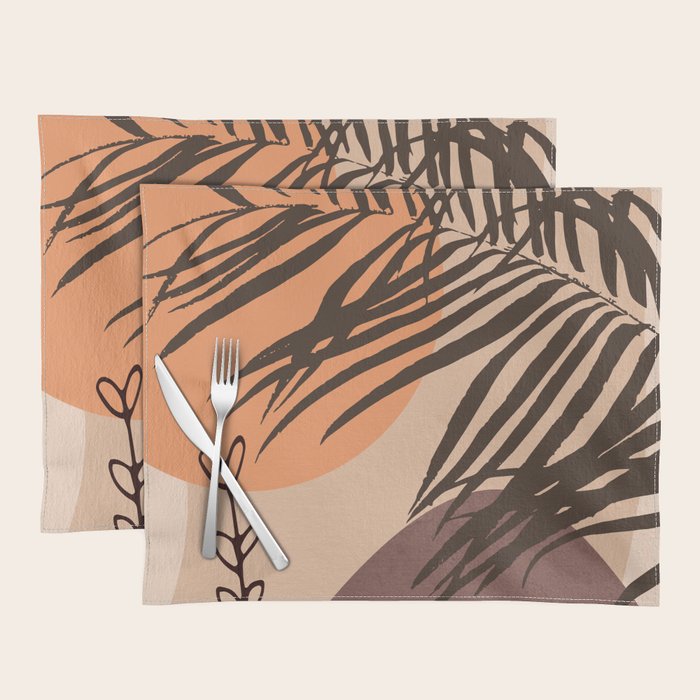 Abstract Plant 01 Placemat Gallery Image 1