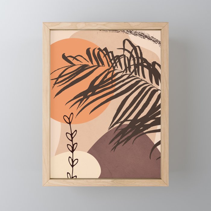 Abstract Plant 01 Mini Art Print Gallery Image 1