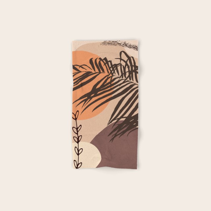 Abstract Plant 01 Bath Towel Gallery Image 1