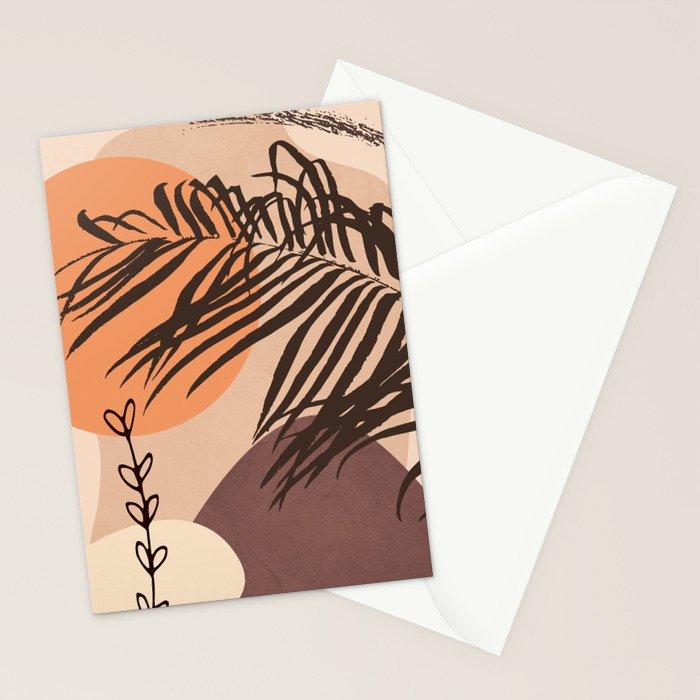Abstract Plant 01 Stationery Card Gallery Image 2