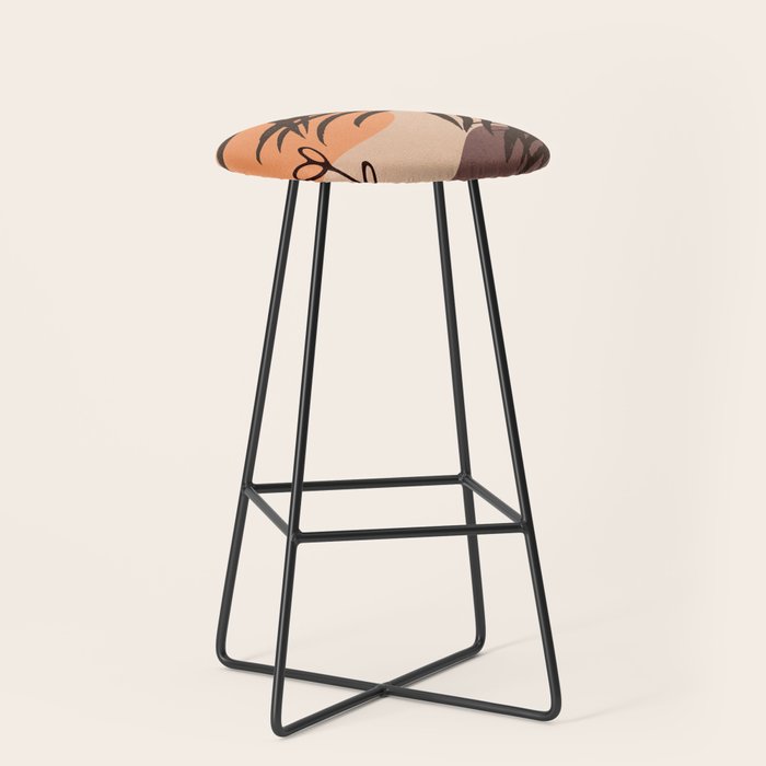 Abstract Plant 01 Stool Gallery Image 1