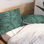 Magic Jungle Vine - green Pillow Sham Gallery Image 2