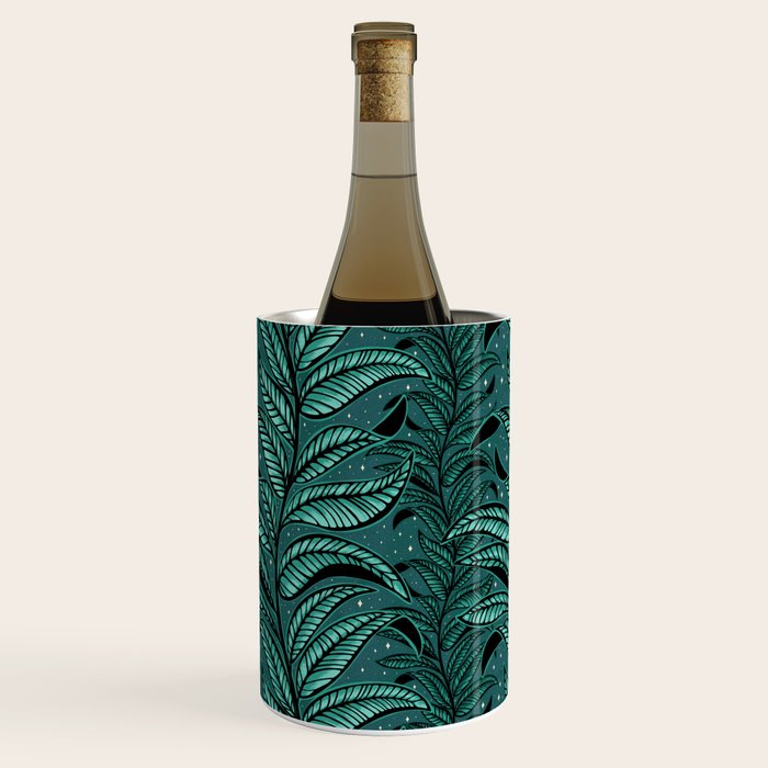 Magic Jungle Vine - green Wine Chiller Gallery Image 2