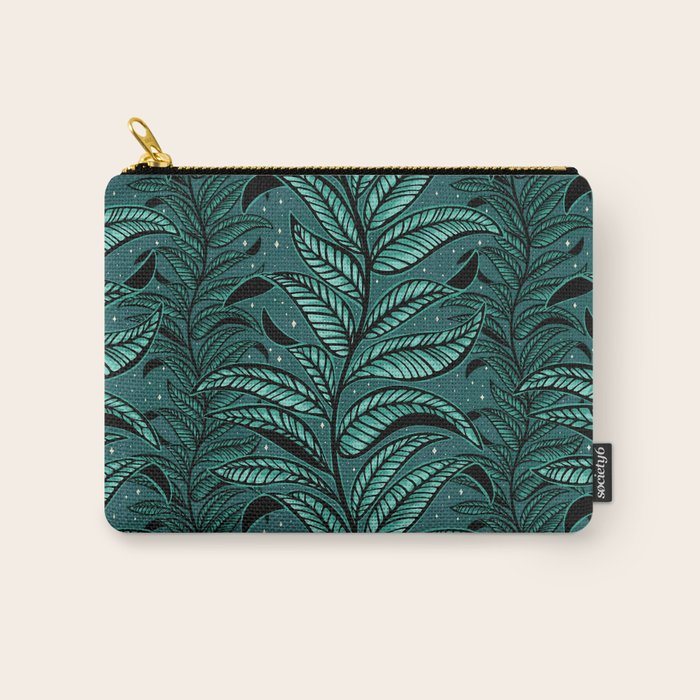 Magic Jungle Vine - green Carry All Pouch Gallery Image 1