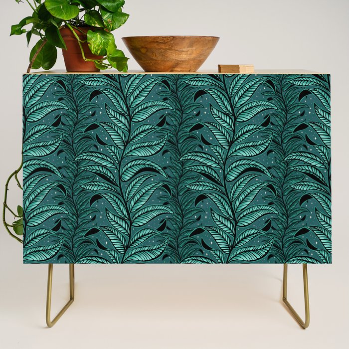 Magic Jungle Vine - green Credenza Gallery Image 1
