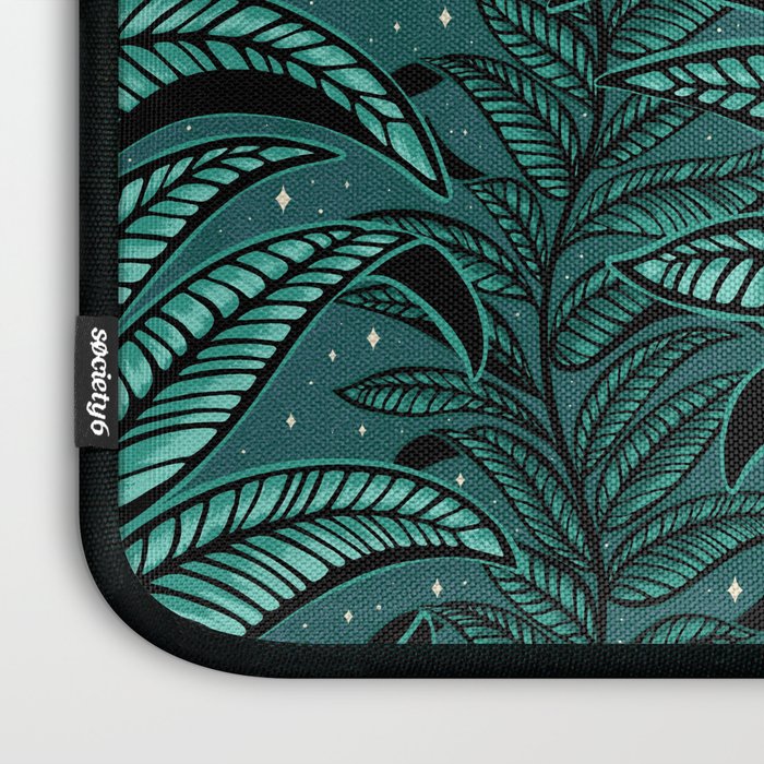 Magic Jungle Vine - green Laptop Sleeve Gallery Image 3