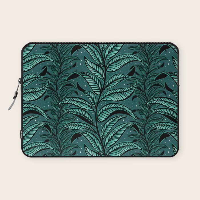 Magic Jungle Vine - green Laptop Sleeve Gallery Image 1