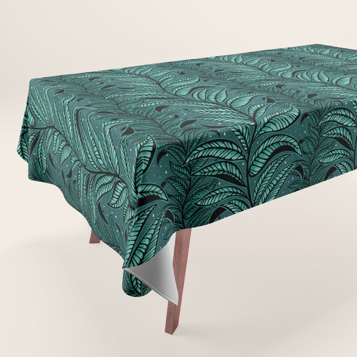 Magic Jungle Vine - green Tablecloth Gallery Image 1