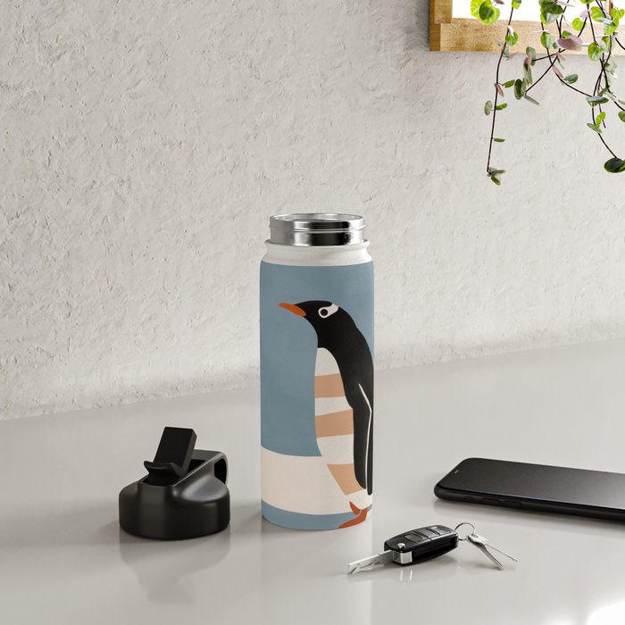 Penguin on Ice Water Bottle Gallery Image 4