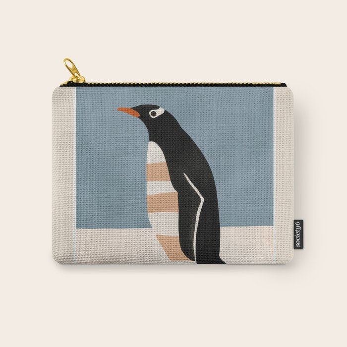 Penguin on Ice Carry All Pouch Gallery Image 1