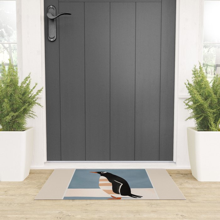 Penguin on Ice Welcome Mat Gallery Image 3