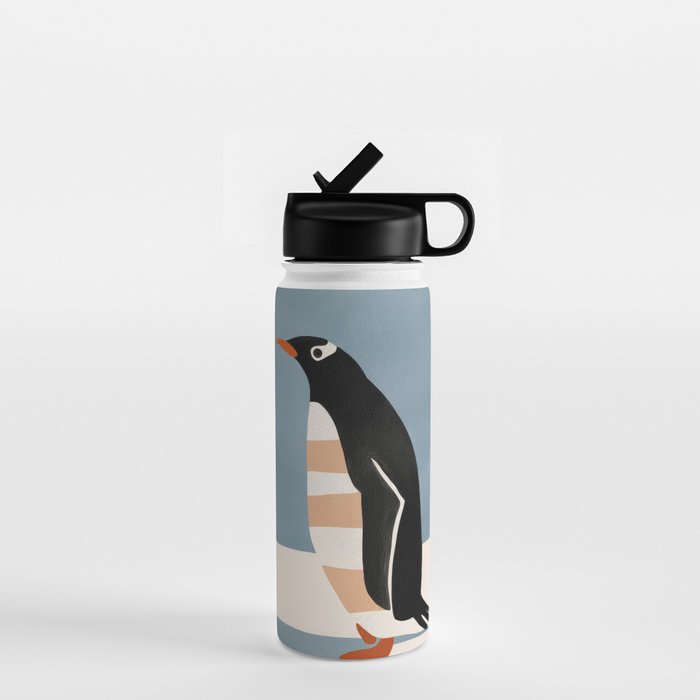 Penguin on Ice Water Bottle Gallery Image 1