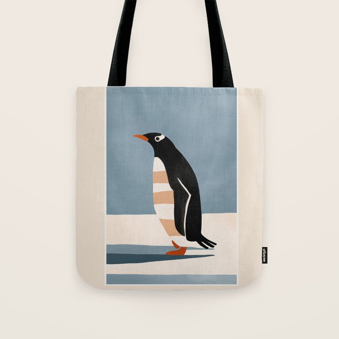 Penguin on Ice Tote Bag Gallery Image 1