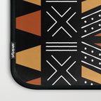 African Mud Cloth Abstract Fabric Art Laptop Sleeve Gallery Image 3