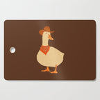 Bo The Cowboy Duck Cutting Board Gallery Image 1