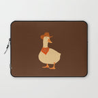Bo The Cowboy Duck Laptop Sleeve Gallery Image 1