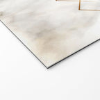 White Marble Gold Diamond Welcome Mat Gallery Image 2
