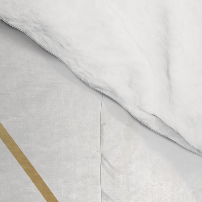 White Marble Gold Diamond Comforter Gallery Image 4