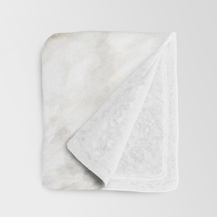 White Marble Gold Diamond Throw Blanket Gallery Image 3