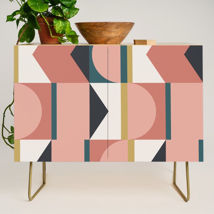 Maximalist Geometric 01 Credenza Gallery Image 1