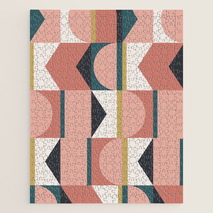Maximalist Geometric 01 Jigsaw Puzzle Gallery Image 1