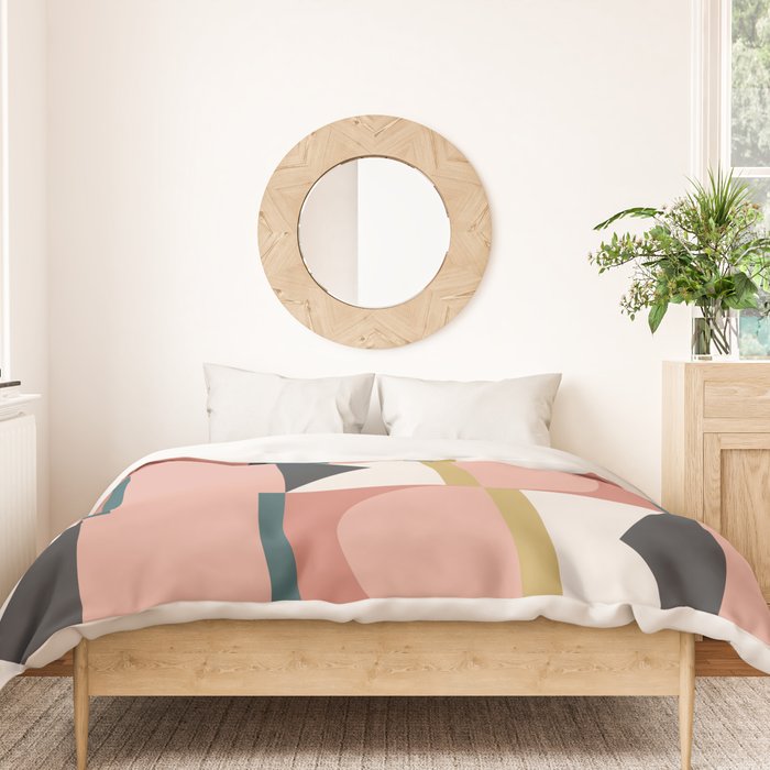 Maximalist Geometric 01 Duvet Cover Gallery Image 3