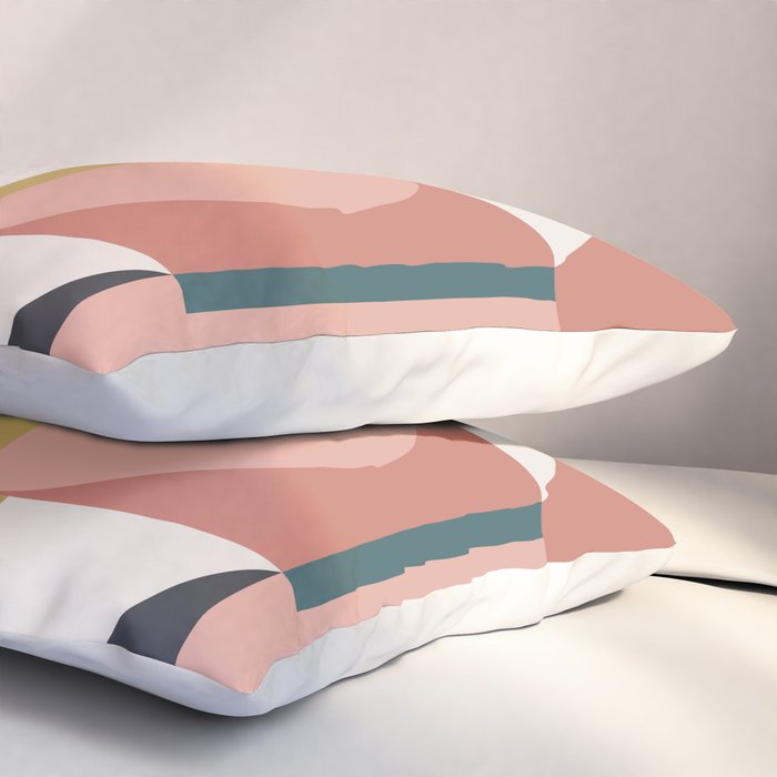 Maximalist Geometric 01 Pillow Sham Gallery Image 3